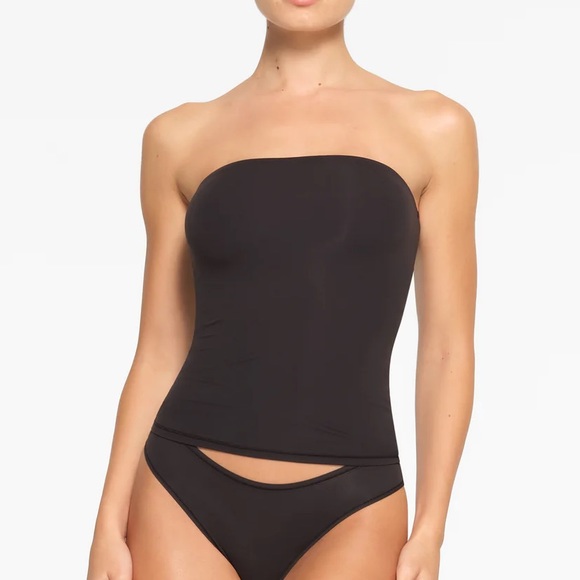 SKIMS Fits Everybody Tube Top | Onyx - Picture 1 of 9